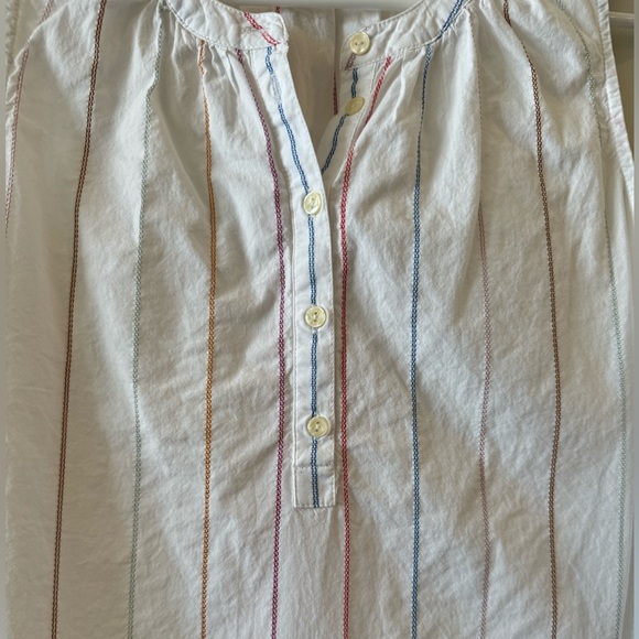 EUC Universal Thread Embroidered Cotton Tank - Picture 2 of 8